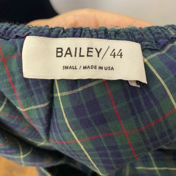 Bailey 44 Cotton  Plaid Top - Picture 6 of 8